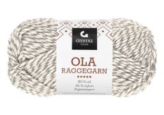 Gjestal Ola raggegarn garnnøste 704-beige/natur