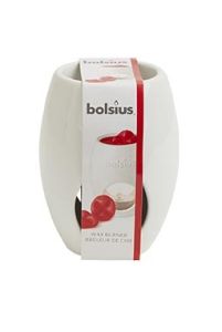 Bolsius brenner for duftvoks hvit