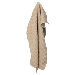 Vaffel mikrofiber kjøkkenhåndkle 40x60cm Lys beige