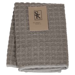 Hverdag vaffel microfiber kjøkkenklut grå
