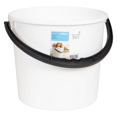 Bøtte 10L hammerplast hvit