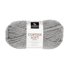 Gjestal Cortina Soft garnnøste 703-lys grå melert