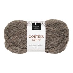 Cortina Soft 50gr garnnøste 813-Mørk brun