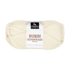 Gjestal Garn Rubin Superwash garnnøste 400-natur