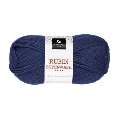Gjestal Garn Rubin Superwash garnnøste 406-marine