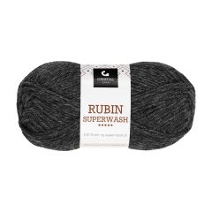Gjestal Garn Rubin Superwash garnnøste 427-koksgrå