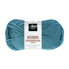 Gjestal Garn Rubin Superwash garnnøste 437-lys denim
