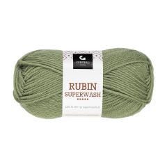 Gjestal Garn Rubin Superwash garnnøste 462-vårgrønn