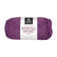 Bomull Sport garnnøste 331-lilla