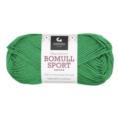 Bomull Sport 50gr garnnøste 391-Skarp grønn