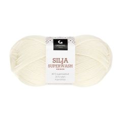 Gjestal Garn Silja Superwash garnnøste 300-natur