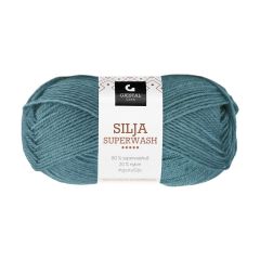 Gjestal Garn Silja Superwash garnnøste 370-petrol