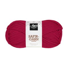 Gjestal Garn Safir garnnøste 409-mørk rød