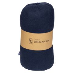 Flanell stretchlaken Marine