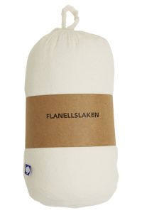 Sov Godt Flanell stretchlaken offwhite