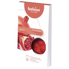 Bolsius smeltelys med duft pomegranat.