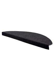 Dekke trappematte 64x21cm 6pk sort