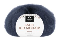Gjestal Garn Lace Kid Mohair garnnøste 920-indigo melert