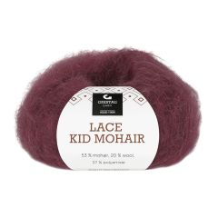 Lace Kid Mohair garnnøste Bordeaux