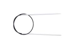 Gjestal Garn Rundpinner aluminium. 40 cm