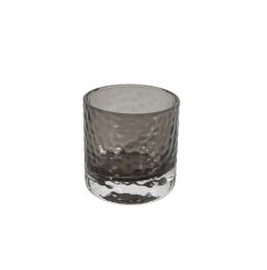 Wave lysglass grå