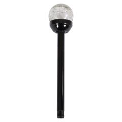 Solarlampe Kule Klar/Sort