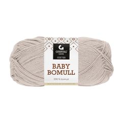 Baby bomull 50gr garnnøste 504-sand