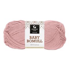 Baby bomull 50gr garnnøste 515-flamingo