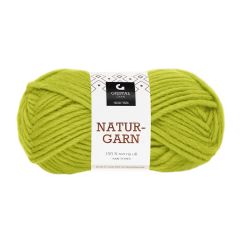 Gjestal Garn Naturgarn 50gr garnnøste 917-pæregrønn