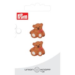 Knapper bamse 2pk beige