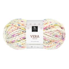 Vera 100gr garnnøste 601-sukkertøy miks.