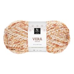 Vera 100gr garnnøste 603-honning miks.