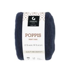 Poppis 50gr garnnøste Indigo
