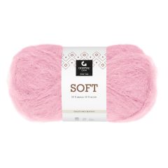 Soft 50gr garnnøste 704-rosa