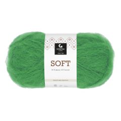 Soft 50gr garnnøste 706-skarp grønn