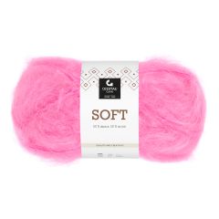 Soft 50gr garnnøste 715-Neonrosa