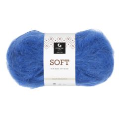 Soft 50gr garnnøste 724-Kongeblå