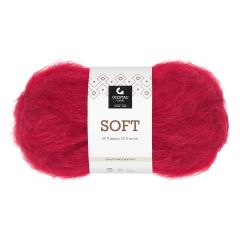 Soft 50gr garnnøste 731-Dyp rød