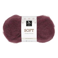 Soft 50gr garnnøste Bordeaux