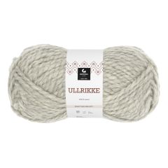 Ullrikke 100gr garnnøste 316 Lys grå