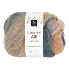 Twisty Air 150gr garnnøste Rosa-Muldvarp