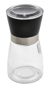 Day Pepper -Saltkvern transparent med sort topp