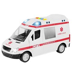 Ambulanse 25cm med lyd og lys Original

