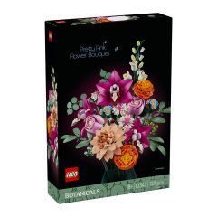 10342 Vakker bukett med rosa blomster Original