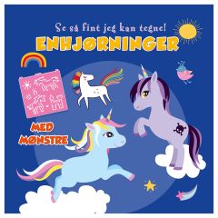 Se så fint jeg kan tegne! ENHJØRNINGER Original