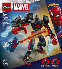 Miles Morales-robot mot Spider-Man 2099 Miles Morales-robot mot Spider-Man 2099