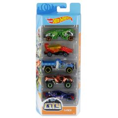 Hot Wheels 5 Cars Giftpack .
