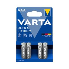 Varta Batteri prof lithium 4xAAA aaa.