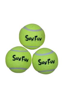 Tennisballer 3pk gul