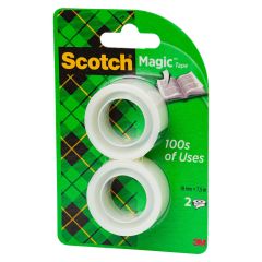 Tape SCOTCH Magic 810 19mmx7,5m ref 2pk Original